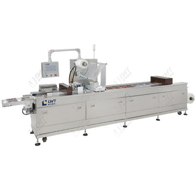 อัตโนมัติ Thermoforming เครื่องบรรจุ Vakuum สายบรรจุถุงกระเป๋าครบ