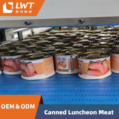 220V / 380V สายการผลิตเนื้อกระป๋องอัตโนมัติ สายการผลิตเนื้อวัวกระป๋อง