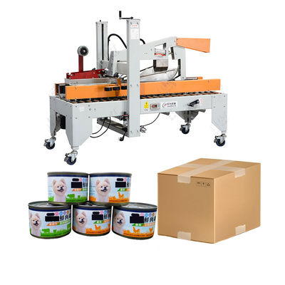 LWT เครื่องบรรจุอาหารอาหารสุนัขกระป๋องเครื่องจักรกลกลกล่อง เครื่องเทปกล่อง เครื่องปิดกรอบ เครื่องปิดกล่องอัตโนมัติ
