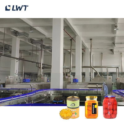 เครื่องกําจัดโรคกระจายกระจก Pasteurizer ระเบียงอาหารกระป๋องมืออาชีพ