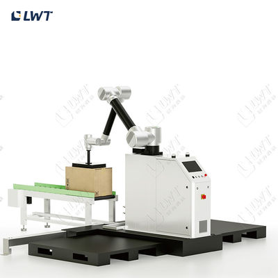 Versiegelung von Kartonaufrichtern am Ende der Linie อัตโนมัติ pallettierer/Roboterstapler เครื่องเก็บกระดาษ