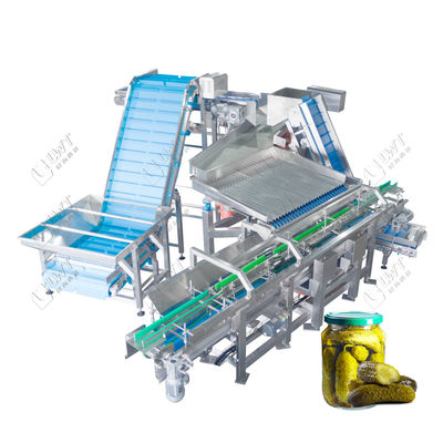 เครื่องบรรจุแบบสั่นสะเทือนอัตโนมัติ LWT สำหรับอาหารกระป๋องผลไม้แตงกวาในขวดแก้วและกระป๋องดีบุก